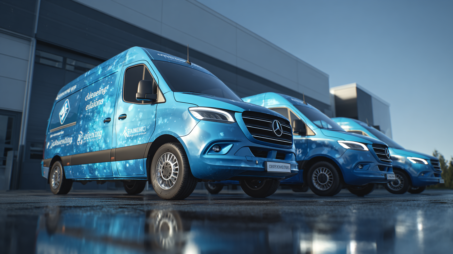 cleaning service vehicles